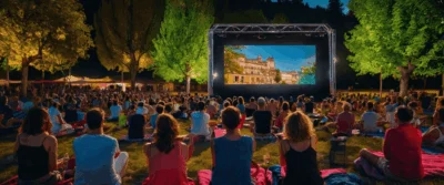 Découvrez Ciné Parc : l&rsquo;Expérience Unique du Cinéma en Plein Air qui Transforme les Chaudes Nuits d&rsquo;Été à Aix-les-Bains